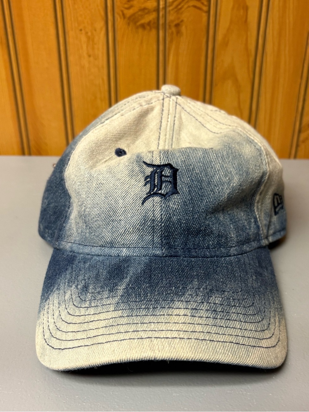 New Era ' Detroit Tigers Faded Blue and Cream Cap